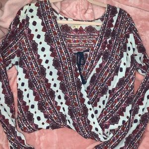Long sleeve Hollister top